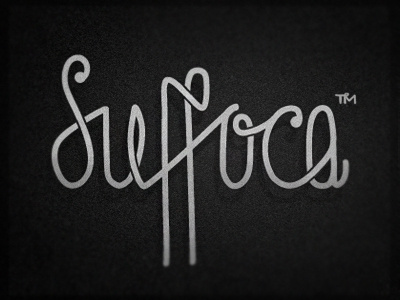 Suffoca Handwriting handwriting illustrator lettering suffoca type typography