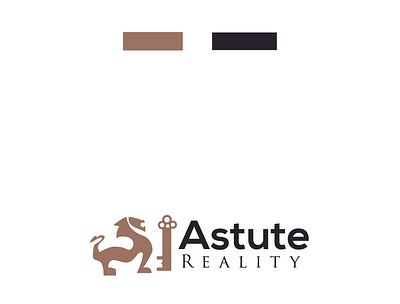 Astute Realty Logo app branding design graphic design illustration logo typography ui ux vector