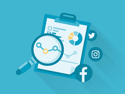 Social Media Tips - Illustration design flat graphic icon illustration media social technology vector