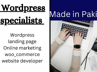 wp specialist data entry html landing pages online store websites wordpress