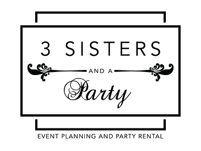 3 Sisters and a Party logo