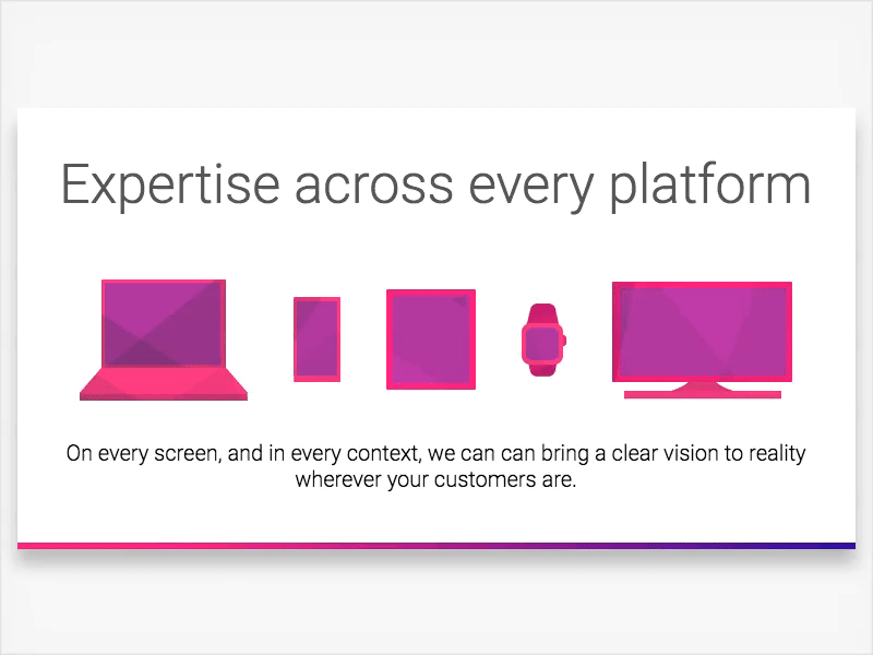 Platform splashes are go animation css ui ux