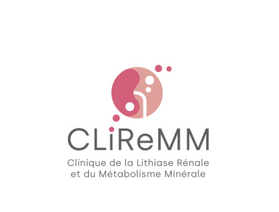CLIREM logo design 2 belgium branding clinique illustration kidney lithiase logo mia pink renale rgwit vector