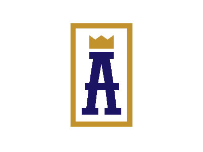 College Logo college crown dailylogochallenge gold logo rich royal typography