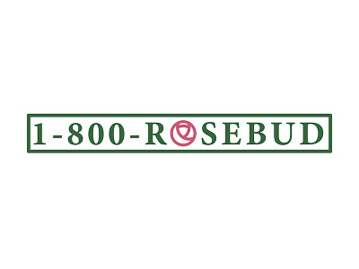 Rosebud app branding flowers logo thirtylogos typography