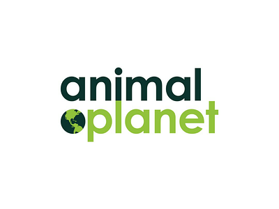 Animal Planet logo rebrand design typography