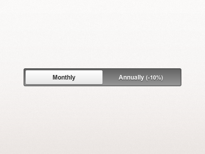 Pricing Toggle annually button interface monthly pricing switch toggle ui