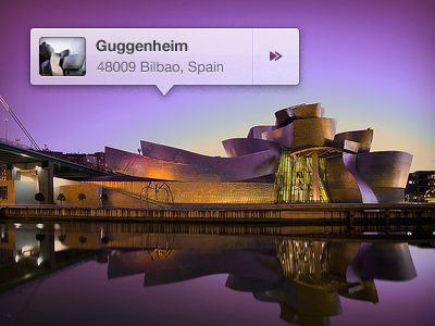 Guggenheim Bilbao bilbao guggenheim location pin purple spain