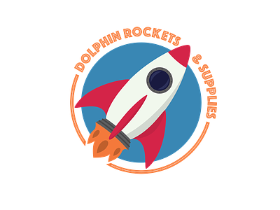 Day 1: Rocket Logo branding design illustration illustrator logo vector