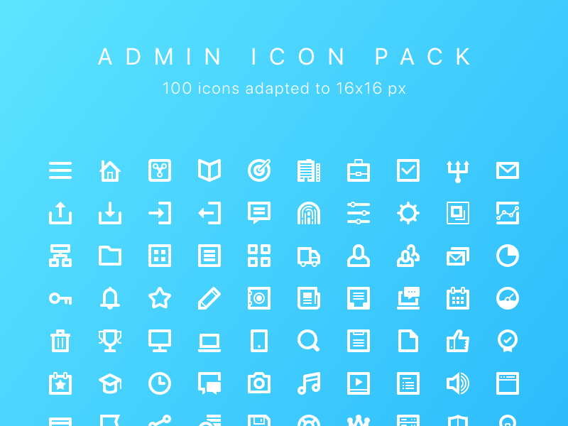 admin icon 16x16