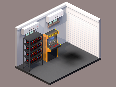 Isometric Garage