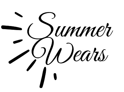 Summer wears logo design branding logo graphic design logo