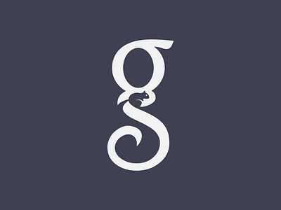 gS monogram awesome gs logo letter lettering logo logo inspiration minimalist minimalist logo monogram monogram logo negativespace s logo squirel squirell tail typhography vector