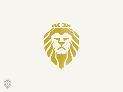 golden lion logo animal awesome logo cat clean logo crown forrest gold golden king lion logo ideas logo inspiration luxury logo majestic minimalist logo modern modern logo new logo proffessional wildness