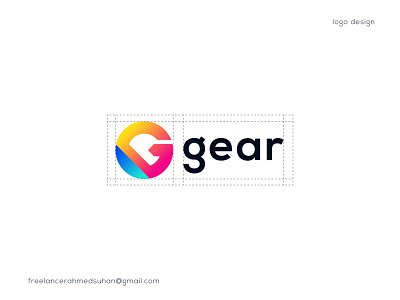 gear modern logo mark