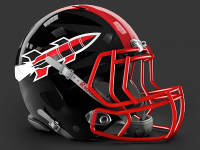 MBS Fantasy Football - Team Cruz Missile 3d fantasy football football helmet logo photo object rendering