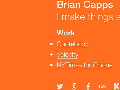 Brian Capps.org