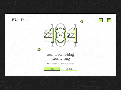 Daily UI - 008 | 404 app branding design ui ux