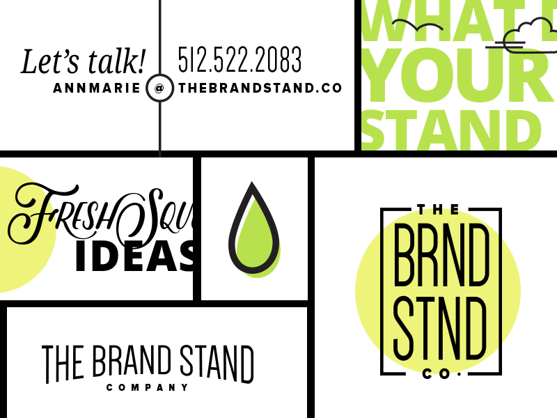 Brand Stand Web Elements