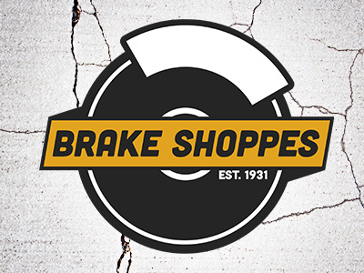 Brakeshoppes logo mechanic