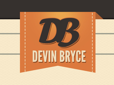 DevinBryce.com bryce devin league gothic not responsive portfolio semi flat site