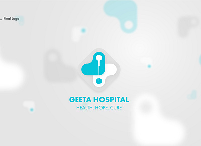 Hospital Logo Design (Geeta Hospital) branding design logo minimal typography vector