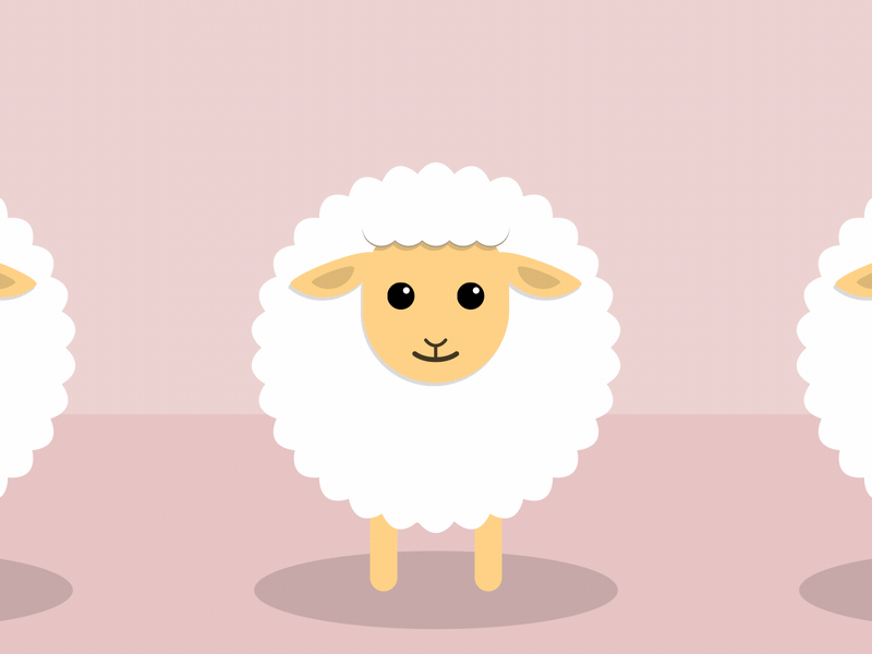 Bald Sheep by Artem Warch on Dribbble