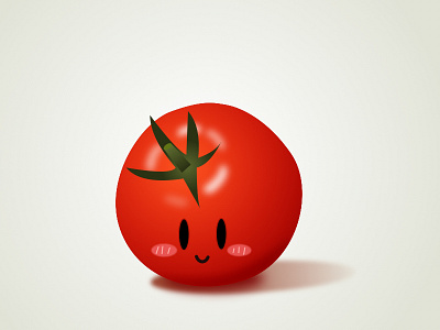 Tomato boy cartoon character playoff red tomato