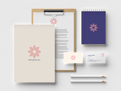 Oriental Mist - Stationery Design