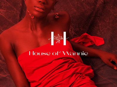 House of Wannie Logo - White fashion brand fashion design female women