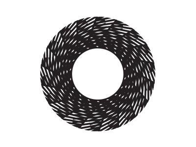 Intricate Eye basket black lines eye lines logo symbols weave