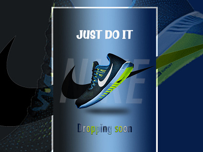 Nike Poster 3d adobe photoshop animation branding design graphic design illustration logo motion graphics photoshop poster poster design ui vector