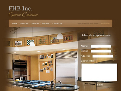 General Contractor Website design graphic design website