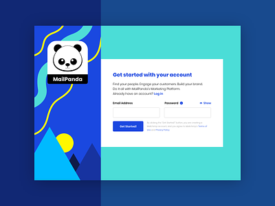 A Simple Sign Up Page