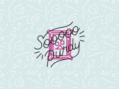 So Purdy doodles graphic illustration lettering pattern pretty shirt vector work