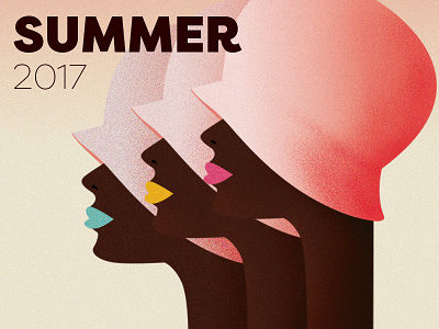 Summer 2017 2017 design fashion illustration photoshop power summer typeface women