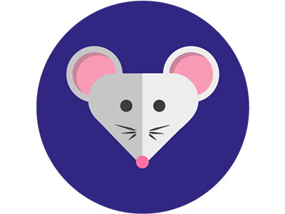 lil' mouse in da house animal cute illustration innocent mouse