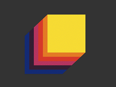 Distraction colours design squares