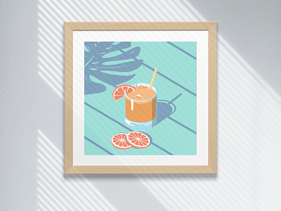 Orange juice artwork