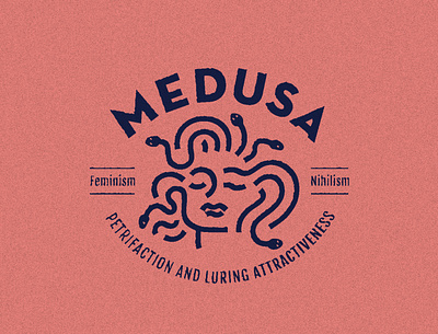 Medusa logo mark branding design god graphic design illustration logo medusa mythology ui ux vector