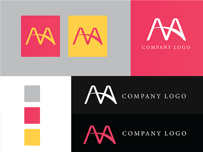 Company Logo 3d branding graphic design logo motion graphics ui