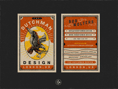 The Dutchman Business Cards 2020
