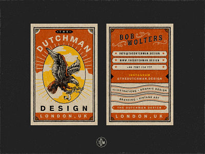 The Dutchman Business Cards 2020