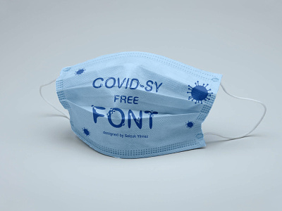 Covid SY Free Font branding corona covid covid-sy covid19 design download font free graphic illustration selcukyilmaz sy