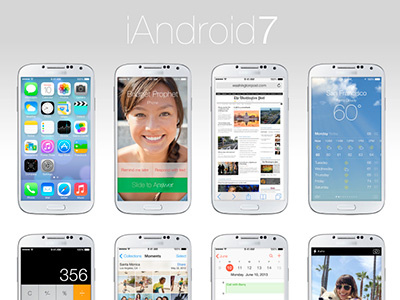 iAndroid7 android apple fail ios7 selcukyilmaz sy