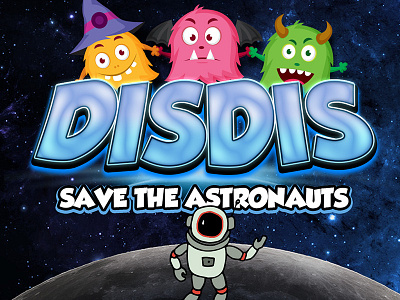 Save the Astronauts! - DisDis astronauts disdis game ios ipad iphone save selcukyilmaz sy