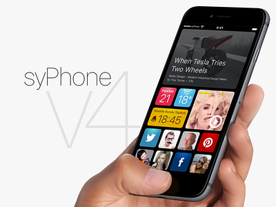 syPhone v4 sneak peek app graphic interface iphone selcukyilmaz sy syphone ui user ux