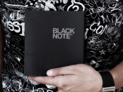 BlackNote black blacknote notebook selcukyilmaz