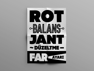 Rot Balans Jant Düzeltme Far Ayarı