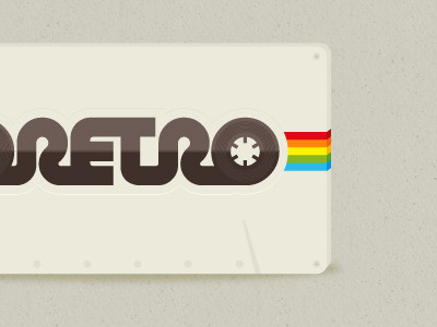 oretro logo design